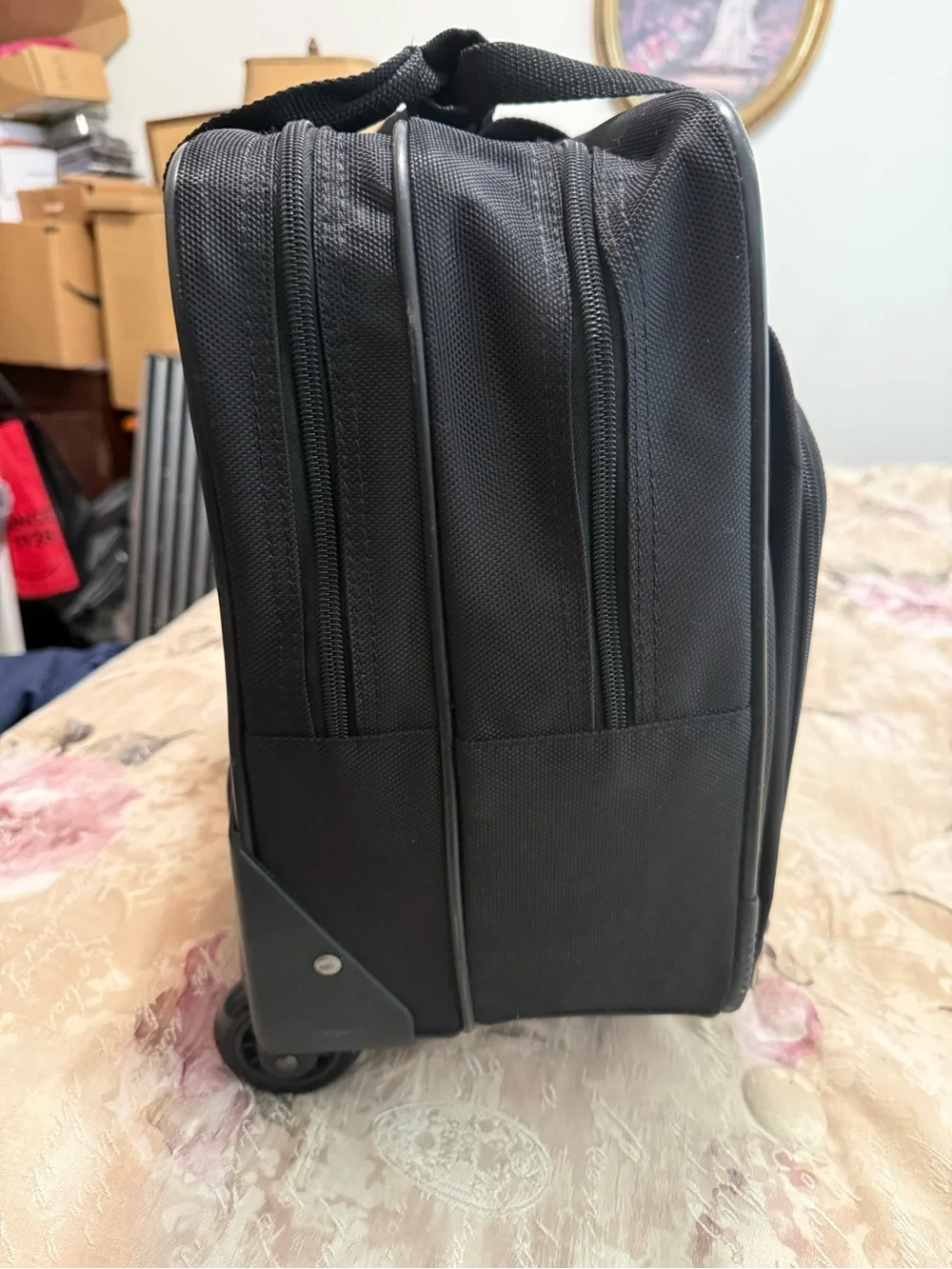 Targus Black Professional Teacher’s Rolling Laptop Case for Organization